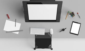 办公用品素材全解析 点线面大全与花纹边框PSD模板下载指南